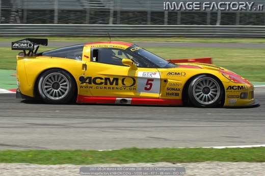 2007-06-24 Monza 405 Corvette Z06 - FIA GT Championship